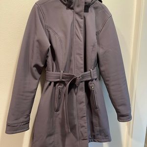 The North Face belted waterproof jacket - lilac